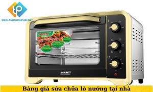 Bảng giá sửa chữa lò nướng tại nhà