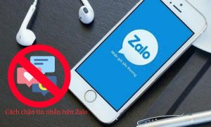 Cách chặn tin nhắn trên Zalo